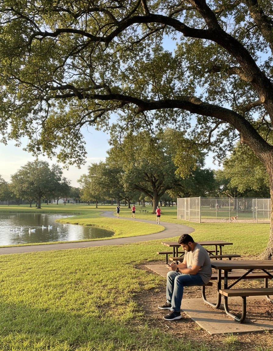 The view at Diamond Park.
